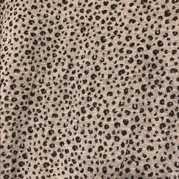 Loft Cheetah Burnout Long Long Sleeve - Picture 2 of 5